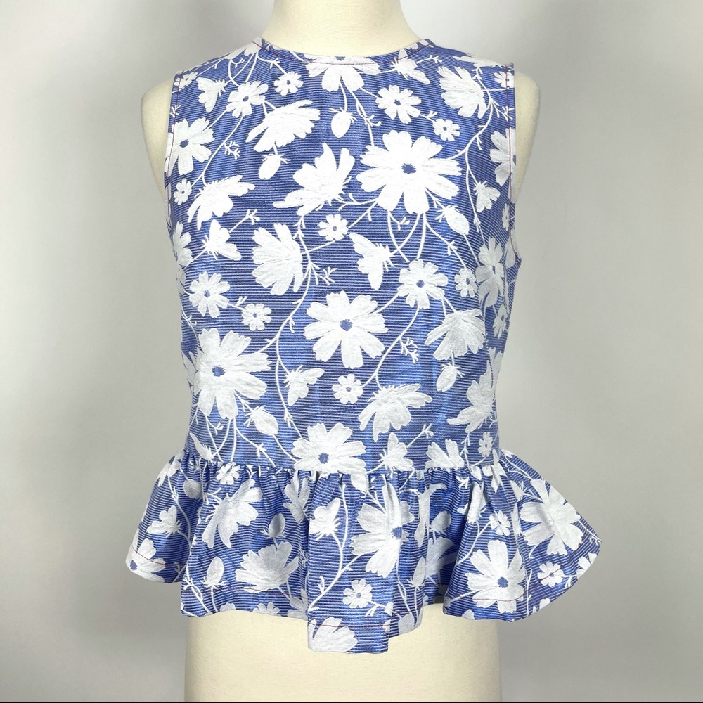 English Factory blouse tank top floral